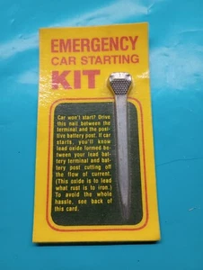 Rare Advertising - Emergency Car Starting Kit - Read Description In Pictures - Picture 1 of 4