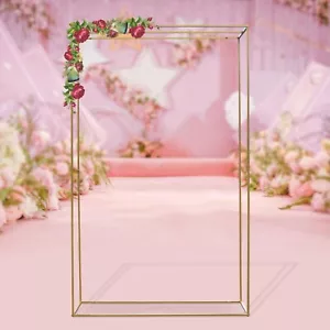Hochzeitszeremonie Baldachin Chuppah Fotografie Hintergrund Ständer Kit Dekoration Neu - Bild 1 von 12