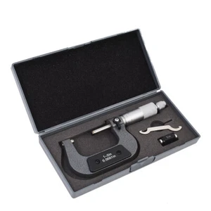 Micrómetro exterior de precisión de 1-2" con punta de carburo 0,0001" - Imagen 1 de 7