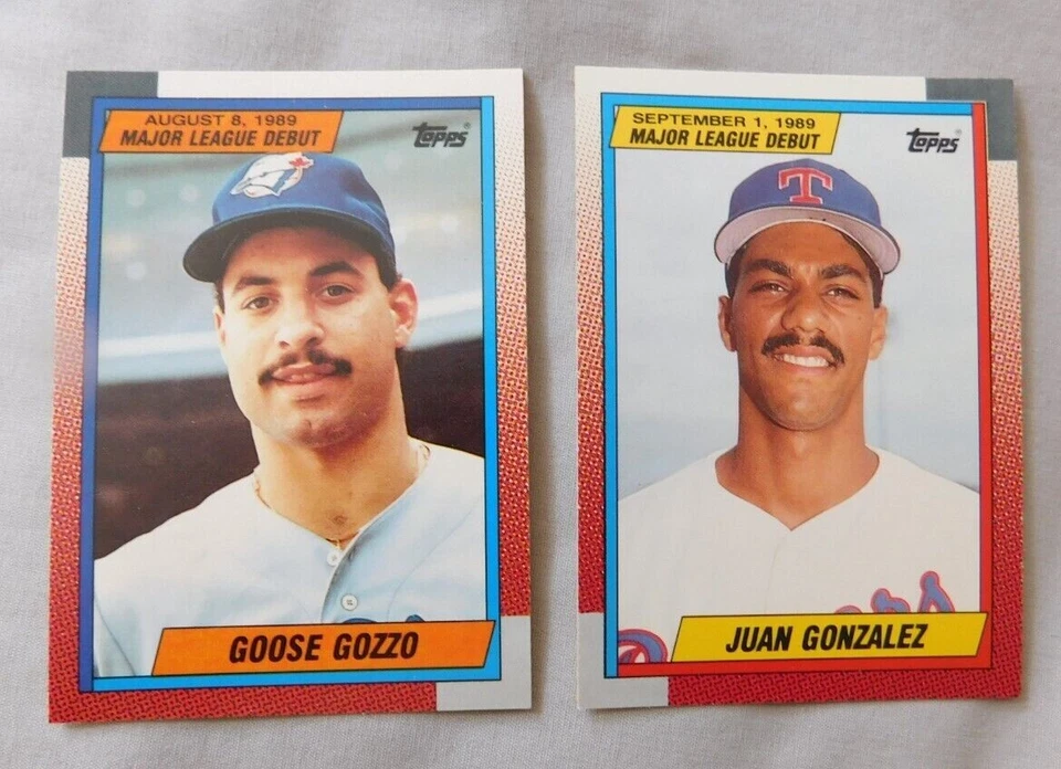 1990 Topps Major League Debut 1989 Baseball Pick one - Image 1 of 1