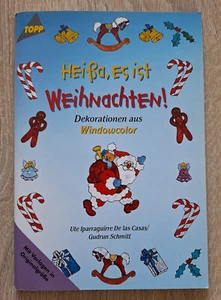 Heißa, es ist Weihnachten! Dekorationen aus Windowcolor, neuwertig - Bild 1 von 5