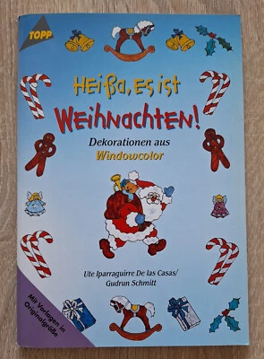 Heißa, es ist Weihnachten! Dekorationen aus Windowcolor, neuwertig - Bild 1 von 4