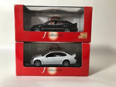 1/43 KYOSHO J-COLLECTION TOYOTA ARISTO V300 VERTEX EDITION PARLY BLANCO Y NEGRO - Imagen 1 de 4