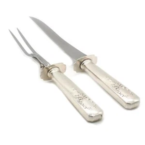 Whiting X-Large Madam Jumel Sterling Silver Carving Set - Picture 1 of 3