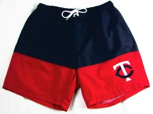 Minnesota Twins G-III Herren MLB Navy Blau & Rot Badeanzug mit Innenfutter - Bild 1 von 5