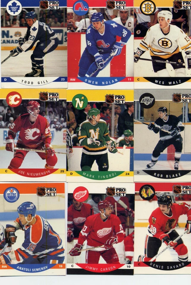 1990-91  PRO SET BASE HOCKEY PICK 20 Foto 1 de 1