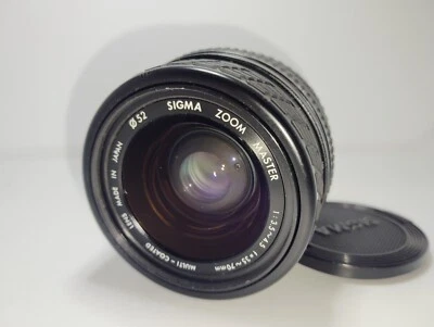 [Exc+5] Sigma Zoom Master  35-70mm F/3.5-4.5 Multi-Coated Lens φ52 Mount Unknow - Image 1 of 4