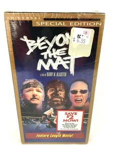 WWE Beyond the Mat Unrated Special Edition Wrestling Vintage VHS Sealed Tape - Imagen 1 de 4