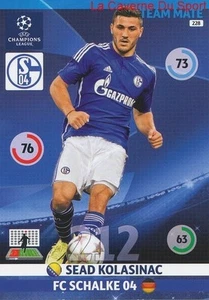 228 SEAD KOLASINAC FC.SCHALKE 04 CARD CHAMPIONS LEAGUE ADRENALYN 2015 PANINI - Picture 1 of 1