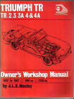 Triumph Tr2 Tr3 And 3A Tr4 And 4A 1954 67 Haynes Owners Workshop Manual Paperback