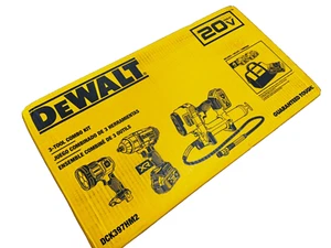 Nuevo kit combinado de herramientas DeWalt 20V Max de iones de litio de 3 piezas DCK397HM2 - Imagen 1 de 8