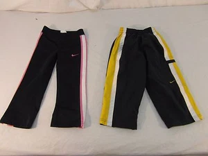 Children Youth Unisex Nike Blue Yellow Pink Track Polyester Workout Pants 31027 - Picture 1 of 12