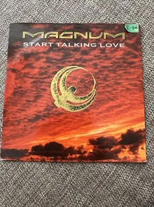 Magnum Start Talking Love UK 7" Vinyl Record 1988 POSP920 Polydor EX- - Picture 1 of 4