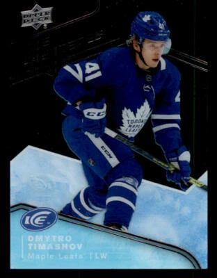 2019-20 Upper Deck Ice #112 Dmytro Timashov RC /499 (ref 233278) - Image 1 of 2