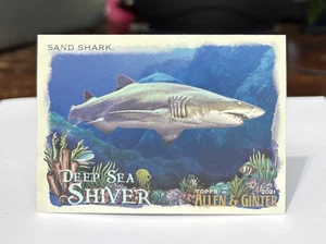 2021 Topps Allen & Ginter Sand Shark #DSS-10 Deep Sea Shiver - Picture 1 of 2