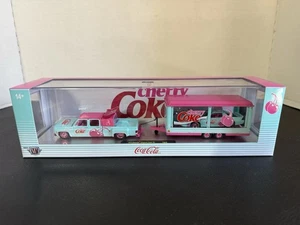 M2 Machines Hauler 1973 Chevrolet Cheyenne Super 30 & Iroc-Z Cherry Coke Chase   - Picture 1 of 6