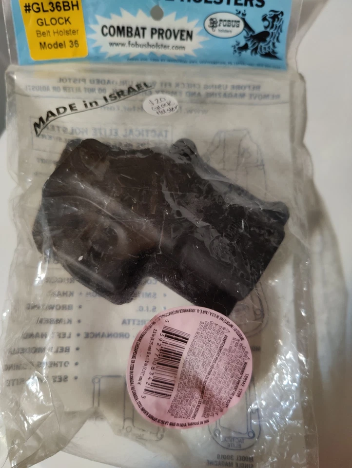 Fobus GL36 Paddle Holster RH For Glock 36 *Brand New In Packaging* - Image 1 of 1