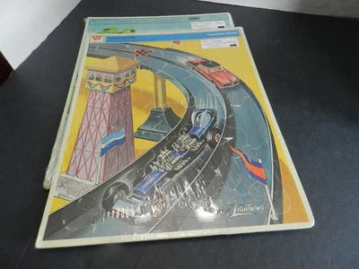 Rompecabezas bandeja marco Whitman Johnny Lightning & The Flintstones 1964 y 1970 de colección Foto 1 de 4