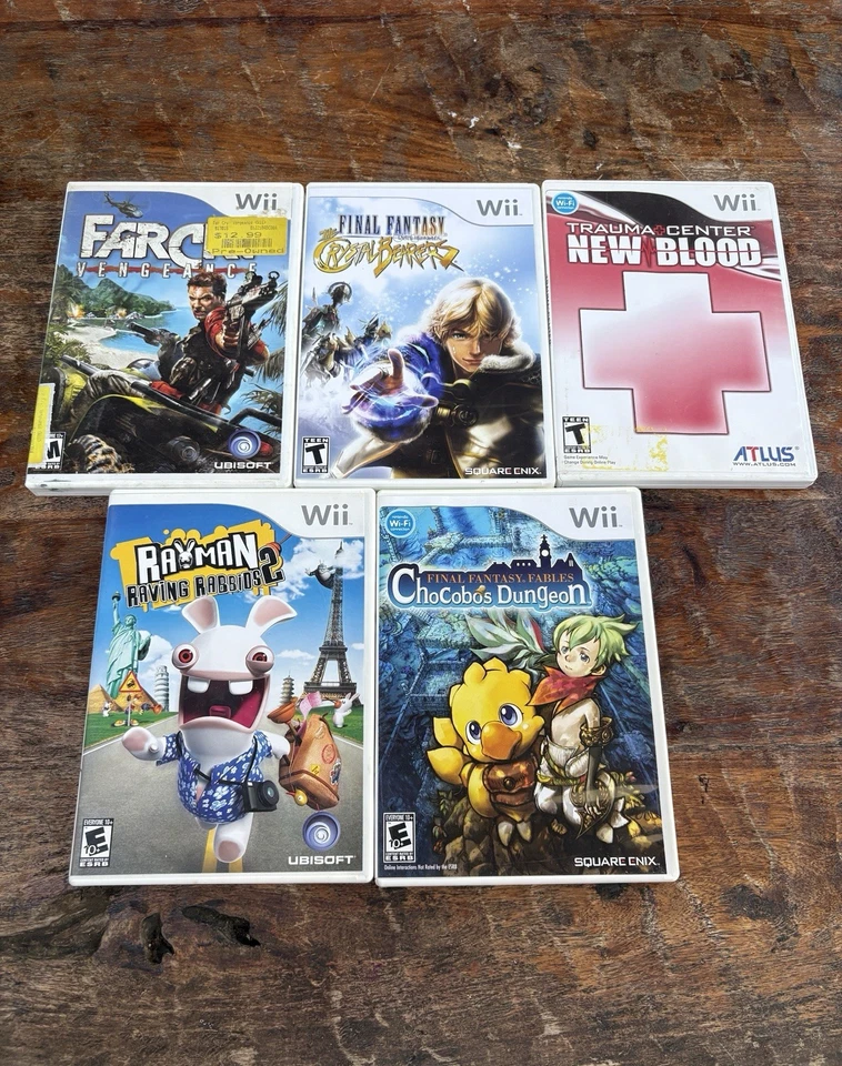 Nintendo Wii game bundle lot - Image 1 of 3