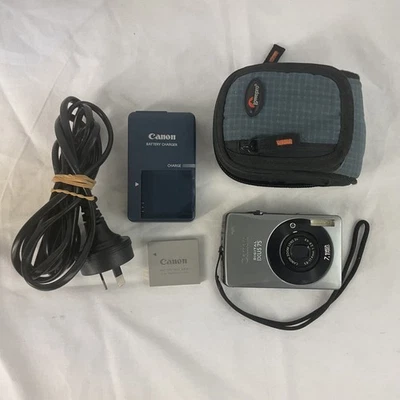 Canon IXUS 75 7.1MP Compact Digital Camera Untested/For Parts (E5) CP#8721 - Image 1 of 4