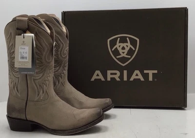 Botas de Vaquero Ariat Circuit High Stepper Para Hombre en Gris Quemado Talla 10.5 D Foto 1 de 4