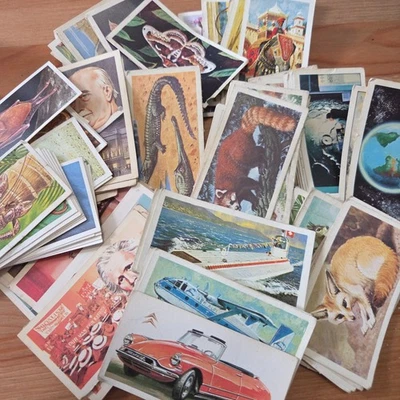 Vintage Tea Cards Mixed Job Lot - Tech, Nature, Movies, TV... 10, 25 or 50 Cards - Image 1 of 4