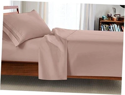  Juego de sábanas de 3 piezas para dormitorio universitario, tamaño extra largo doble 39"x 80" -  Foto 1 de 2