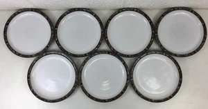 Vintage Denby Marrakesh Stoneware Dinner Plate 26cm Set of 7 - Picture 1 of 10