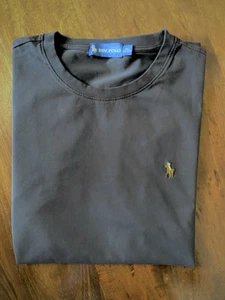 Mens Ralph Lauren Charcoal T Shirt fits like L/XL - Picture 1 of 3