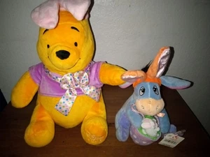 Disney Ostern Winnie Puuh Set Eeyore Plüsch mit Korb und 2023 Pooh  - Bild 1 von 6
