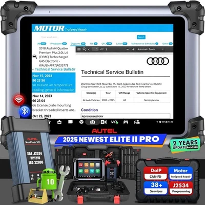 2025 Autel MaxiSys Elite II PRO ULTRA Auto Diagnostic Scanner Pr0gramming Tool - Imagem 1 de 4