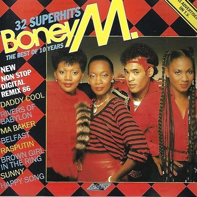 The Best of 10 Years by Bony M. (CD, 1986, 	Stylus Music) Foto 1 de 2