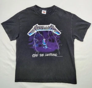 Vintage 1994 Metallica "Ride The Lightning" T-Shirt Made In USA Double Sided - Bild 1 von 8