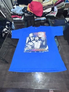 T-shirt vintage Kenny Rogers 2005 tour concerto uomo grande - Foto 1 di 15