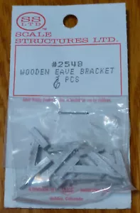 SS Ltd. HO #2548 Wooden Eve Bracket (6 pcs) - Picture 1 of 1