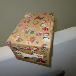 Clementine Confezione Regalo Natale Porta Cani - Bassotto Corgi Francese NUOVO - Foto 1 di 5