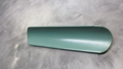 1960 1961 1962 FORD GALAXIE RADIO DELETE PLATE GREEN - Image 1 of 2