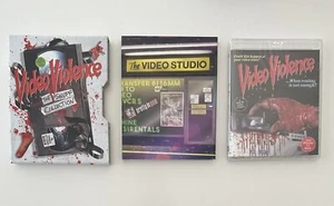 Video Violence 1 & 2 Collection (2 Blu-ray w/ Slipcover) Region A Terror Vision - Picture 1 of 3