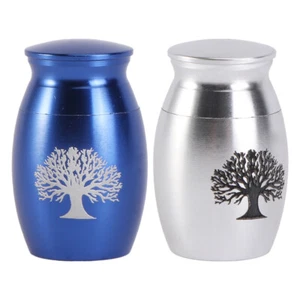 2 Pcs Urne Animale Conteneur Souvenir Récipient Anti-humidité - Photo 1/12