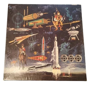 Vintage Springbok A THOUSAND YEARS OF ROCKETRY Space Puzzle 1967 *missing 1 Pc* - Picture 1 of 10