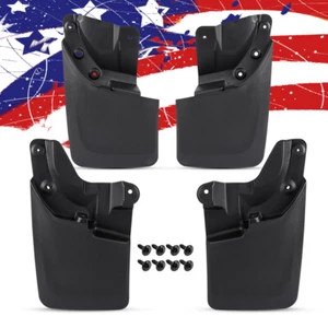 4X Front + Rear Splash Mud Splash Guards Flap Fit For 2016-2020 Toyota Tacoma US - Picture 1 of 12