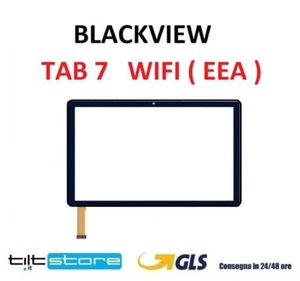 VETRO TOUCH SCREEN TABLET BLACKVIEW TAB 7 WIFI ( EEA ) VETRO SCHERMO NERO