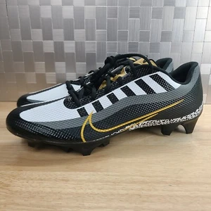 NIKE VAPOR EDGE SPEED 360 FOOTBALL CLEATS WHITE BLACK GOLD DQ5110 002 sz 15 - Picture 1 of 10