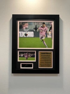 Lionel Messi Inter Miami Photo Collage Framed - Picture 1 of 3