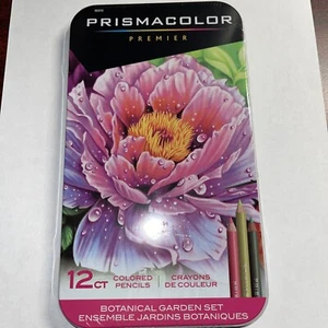 Prismacolor Colored Pencils,"Botanical Garden Set" of 12 pencils, Soft core,New - Picture 1 of 2
