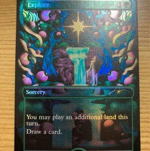 FOIL Explore Secret Lair Prize Promo NM Magic the Gathering MTG - Picture 1 of 1