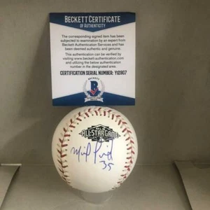 MICHAEL PINEDA SEATTLE MARINERS SIGNED AUTO 2011 ALL STAR BASEBALL BECKETT Y1290 - Picture 1 of 3