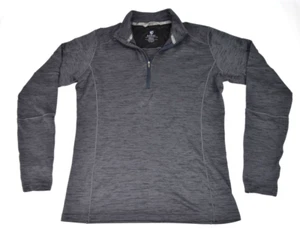 Kuhl Gray 1/4 Zip Pullover Shirt Base Layer Men's Small Thermal Top - Picture 1 of 5