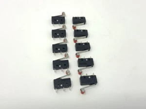 10pcs MX11-3A Micro Roller Limit Switches 6A 125VAC - Picture 1 of 1
