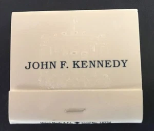 MATCHBOOK JOHN F KENNEDY WITH PRESIDENTIAL SEAL - Picture 1 of 3